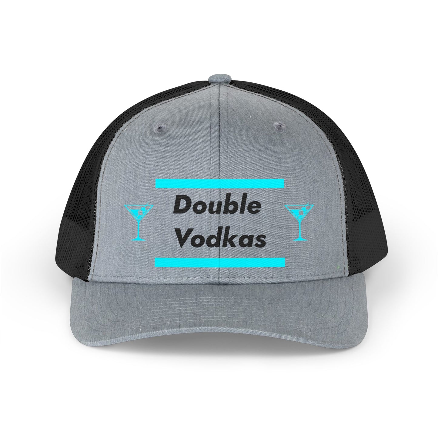 "DOUBLE VODKAS" Trucker Hat