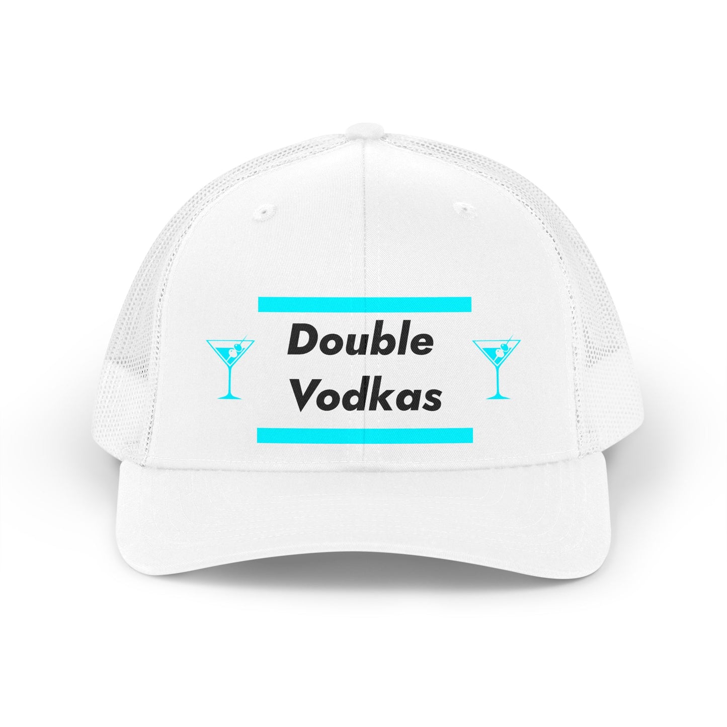 "DOUBLE VODKAS" Trucker Hat