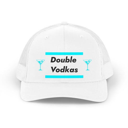 "DOUBLE VODKAS" Trucker Hat