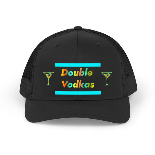 "DOUBLE VODKAS" Trucker Hat